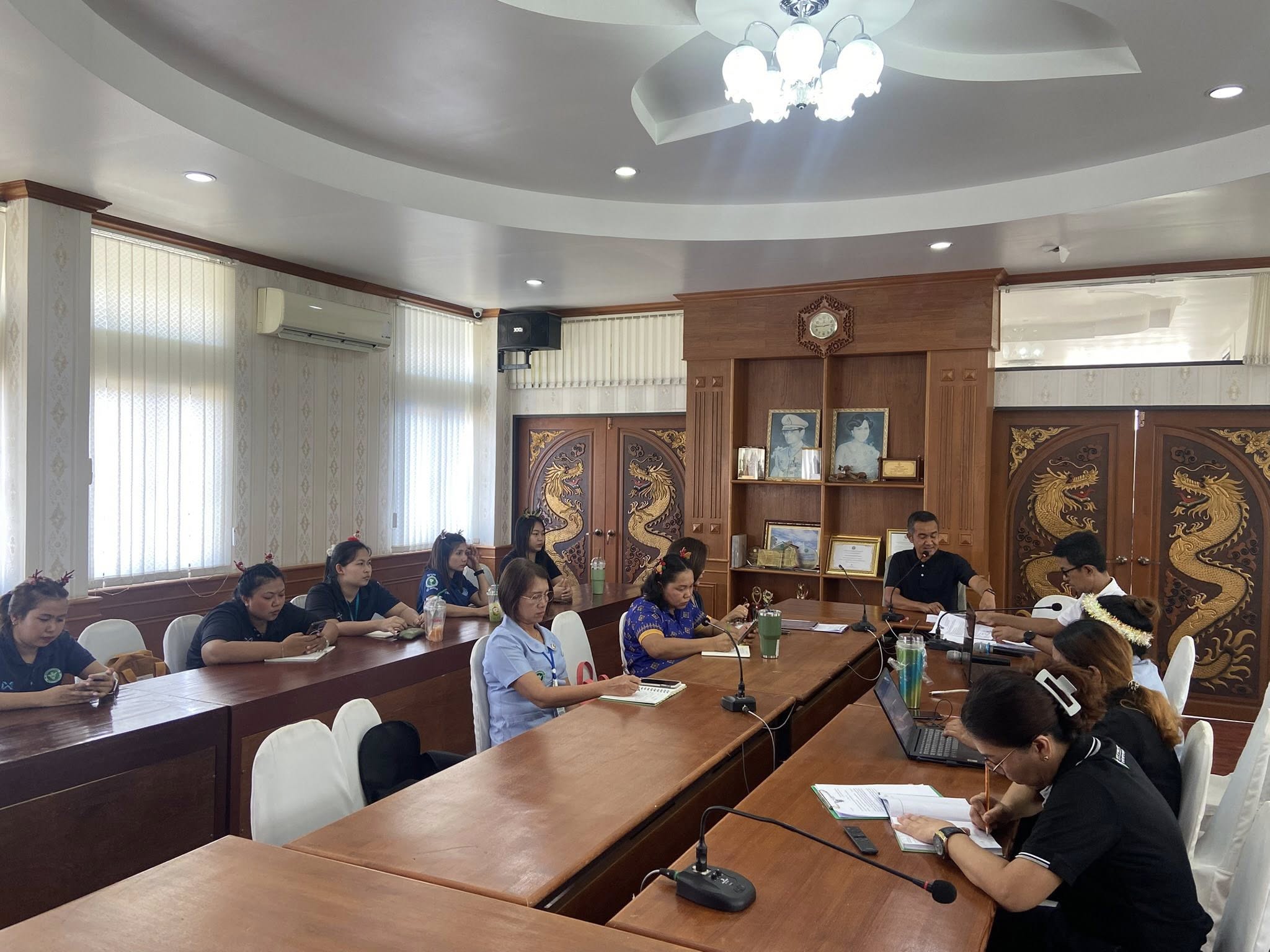 ประชุมประจำเดือนธันวาคม ชี้แจงนโยบายกระทรวงสาธารณสุข วางแผนงานในการดำเนินงานปีงบประมาณ2569