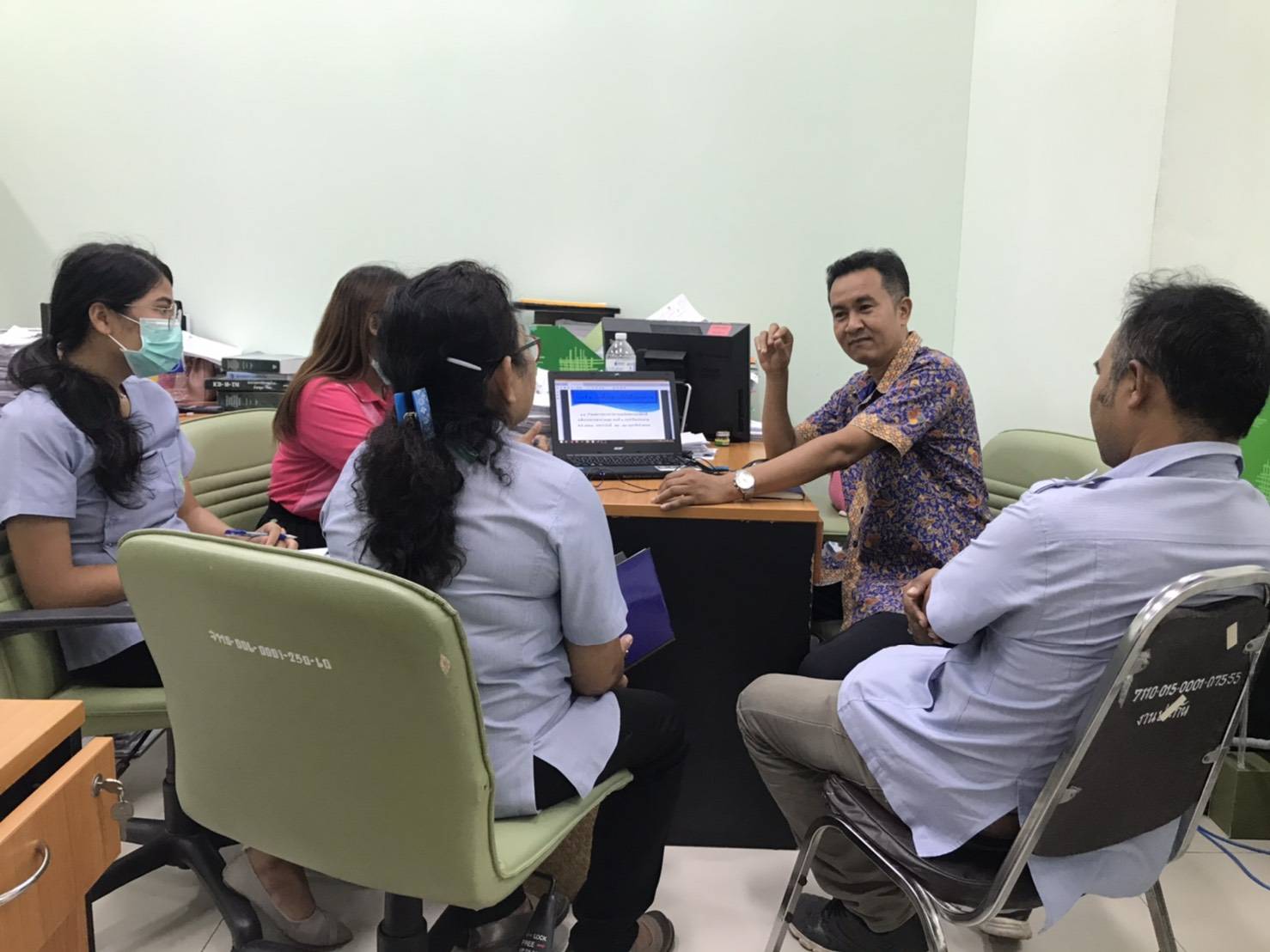  ประชุมเตรียมความพร้อมรับการนิเทศงาน และติดตามงานของ คบสอ. ณ รพ.บ้านตาขุน